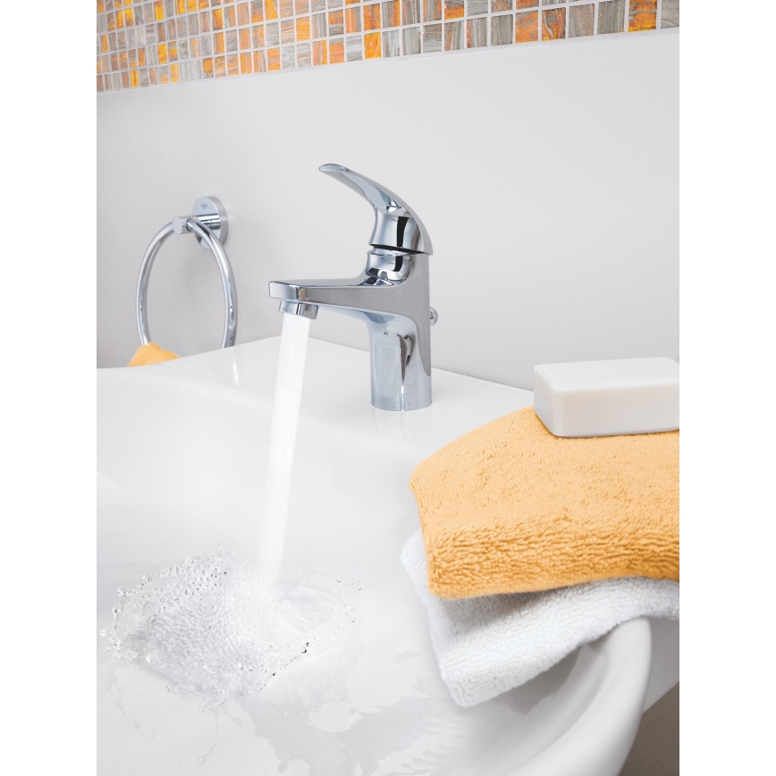 Baterie lavoar GROHE BAUCURVE DN 15, crom lucios - 32805000