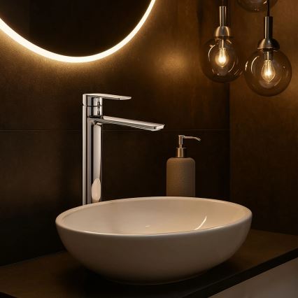 Baterie lavoar STORM REA-B6203, 29,5 cm, crom lucios