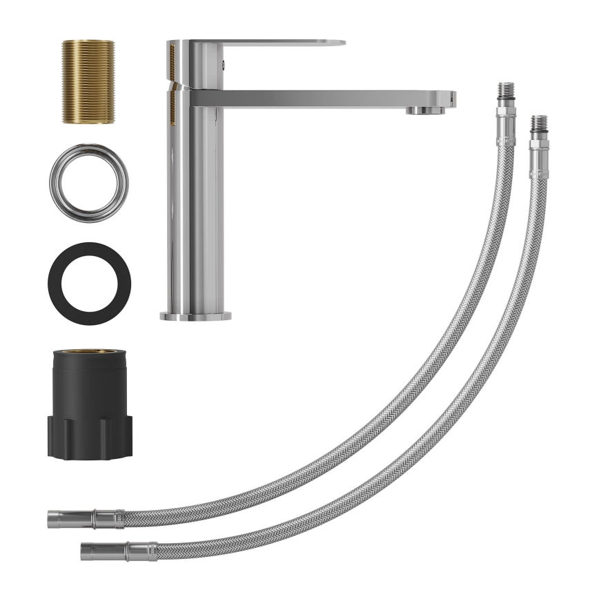 Baterie lavoar TARNBY 17,3 cm, crom lucios