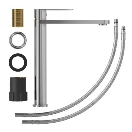 Baterie lavoar TARNBY, 27,3 cm, crom lucios