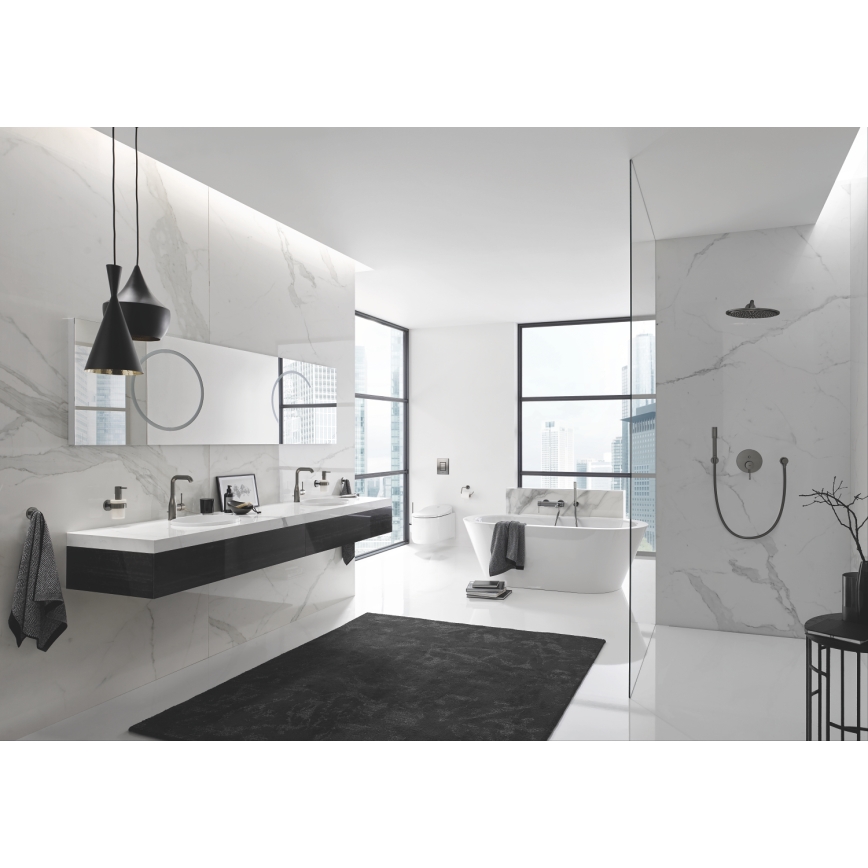 Baterie pentru cadă GROHE ESSENCE 33624AL1, 193 mm, grafit