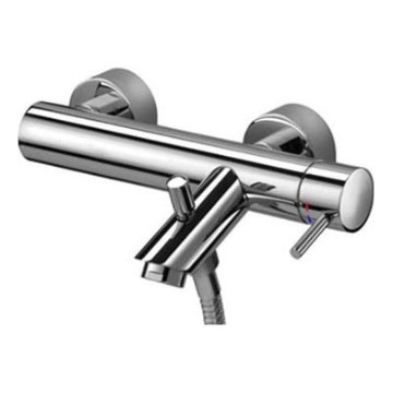 Baterie pentru cadă Paffoni Light, crom lucios