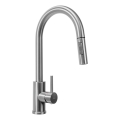 Baterie pentru chiuvetă cu duș extractabil FRESH, 39,5 cm, nichel - REA-B9146