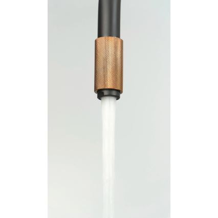 Baterie pentru chiuvetă Deante ASTER BCA_B64M, negru/alamă