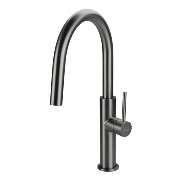 Baterie pentru chiuvetă Deante EVORA BQJ_D62M, titan