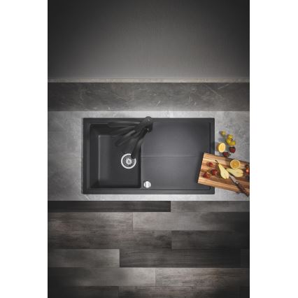 Baterie pentru chiuvetă GROHE START 305302432, 184 mm, neagră