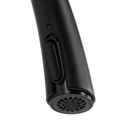 Baterie pentru chiuvetă ROSS, cu pulverizator extractibil, 43 cm, negru - REA-B5313