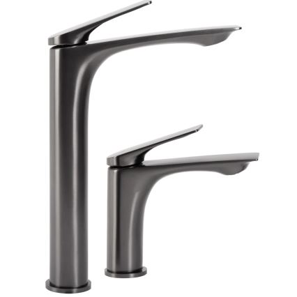 Baterie pentru lavoar AVALON 30 cm, titan - REA-B2704