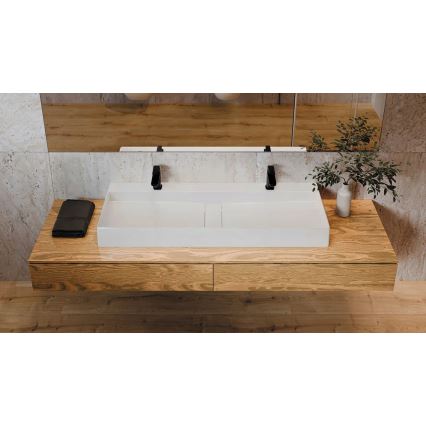 Baterie pentru lavoar Deante BLUR BQL_N20M, neagră