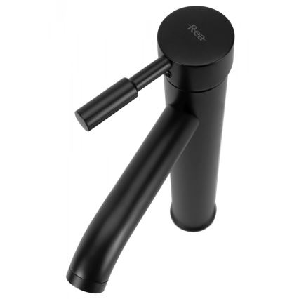 Baterie pentru lavoar GRAF, 30,5 cm, neagră - REA-B8665