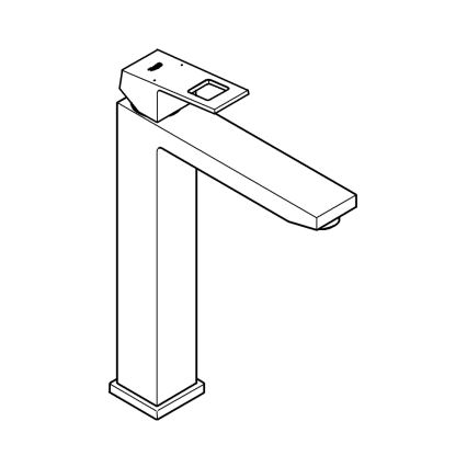 Baterie pentru lavoar GROHE EUROCUBE 23406000, mărime XL, crom lucios