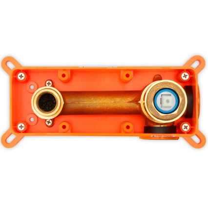 Baterie pentru lavoar LUNGO, montaj încastrat, auriu periat - REA-B4109