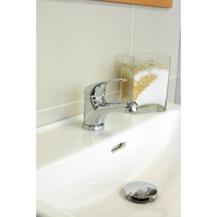 Baterie pentru lavoar RAV Slezák SA026.0 SAZAVA, 11,5 cm, crom lucios