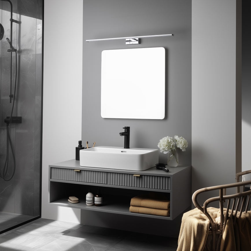 Baterie pentru lavoar RINGSTED 17,8 cm negru mat