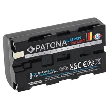 Baterie Sony NP-F550/F330/F570 3500mAh Li-Ion Platinum încărcare USB-C PATONA