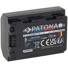 Baterie Sony NP-FZ100 2400mAh Li-Ion Platinum USB-C PATONA