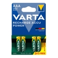 Baterii reîncărcabile 3+1 buc. ACCU AAA Ni-MH/1000mAh/1,2V Varta 5703301494