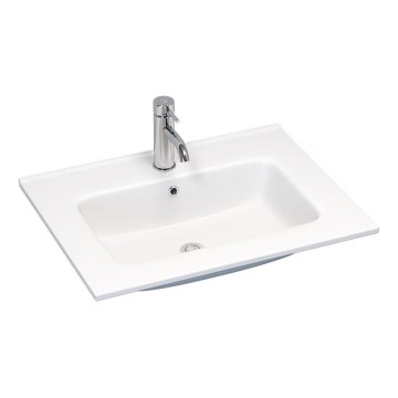 BATH DELUXE 06-060-27-11-00 - Lavoar încastrat LILLESNAD, 61x46 cm, ceramică, alb