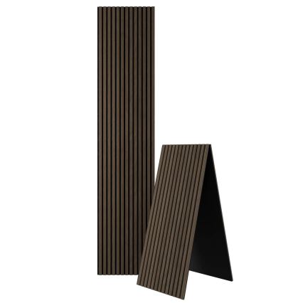 BATH DELUXE 54-240-11-84-12 - Panou acustic decorativ VASALUND 240x52 cm nuc