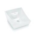Bathco 4002 - Lavoar pentru blat SORIA 40x41 cm porțelan/alb