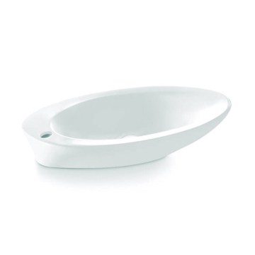 Bathco 4020 - Lavoar pe blat PURE 62x37 cm porțelan/alb