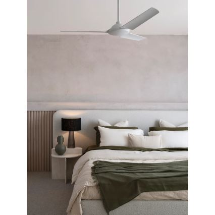 BAYSIDE 21302449 - Ventilator de tavan SOMERSET, Ø 122 cm, alb + telecomandă