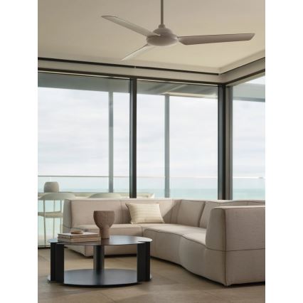 BAYSIDE 21302449 - Ventilator de tavan SOMERSET, Ø 122 cm, alb + telecomandă
