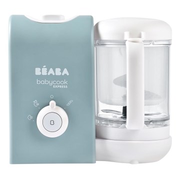 Beaba - Aparat de gătit cu aburi 2în1 BABYCOOK EXPRESS albastru