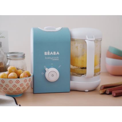 Beaba - Aparat de gătit cu aburi 2în1 BABYCOOK EXPRESS albastru
