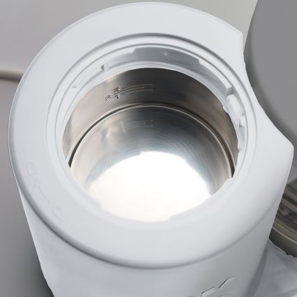 Beaba - Babycook Neo, aparat de gătit cu aburi 2-în-1, alb/gri