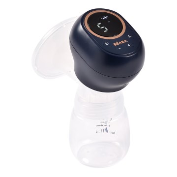 Beaba - Pompă electrică pentru lapte matern, 180 ml, 1500 mAh, albastru