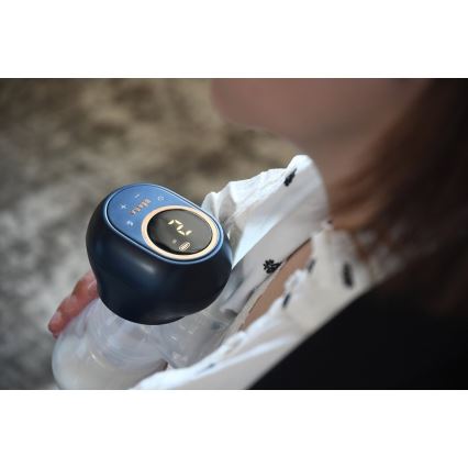 Beaba - Pompă electrică pentru lapte matern, 180 ml, 1500 mAh, albastru