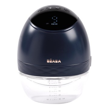 Beaba - Pompă electrică pentru lapte matern HANDS-FREE, 180 ml, 1300 mAh, albastru