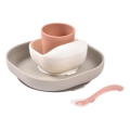 Beaba - Set de masă pentru copii Terracotta, 4 piese