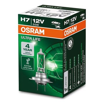Bec auto Osram ULTRA LIFE H7 PX26d/55W/12V