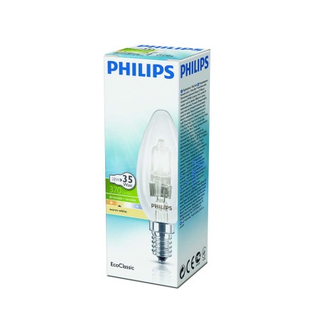 Bec cu halogen dimmabil Philips E14/28W/230V