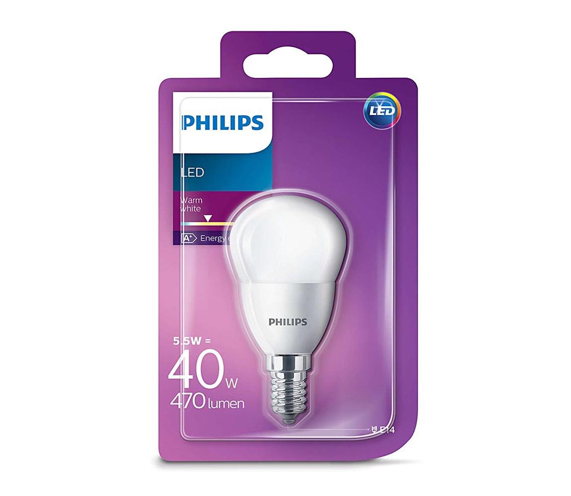 Bec cu LED Philips E14/55W/230V