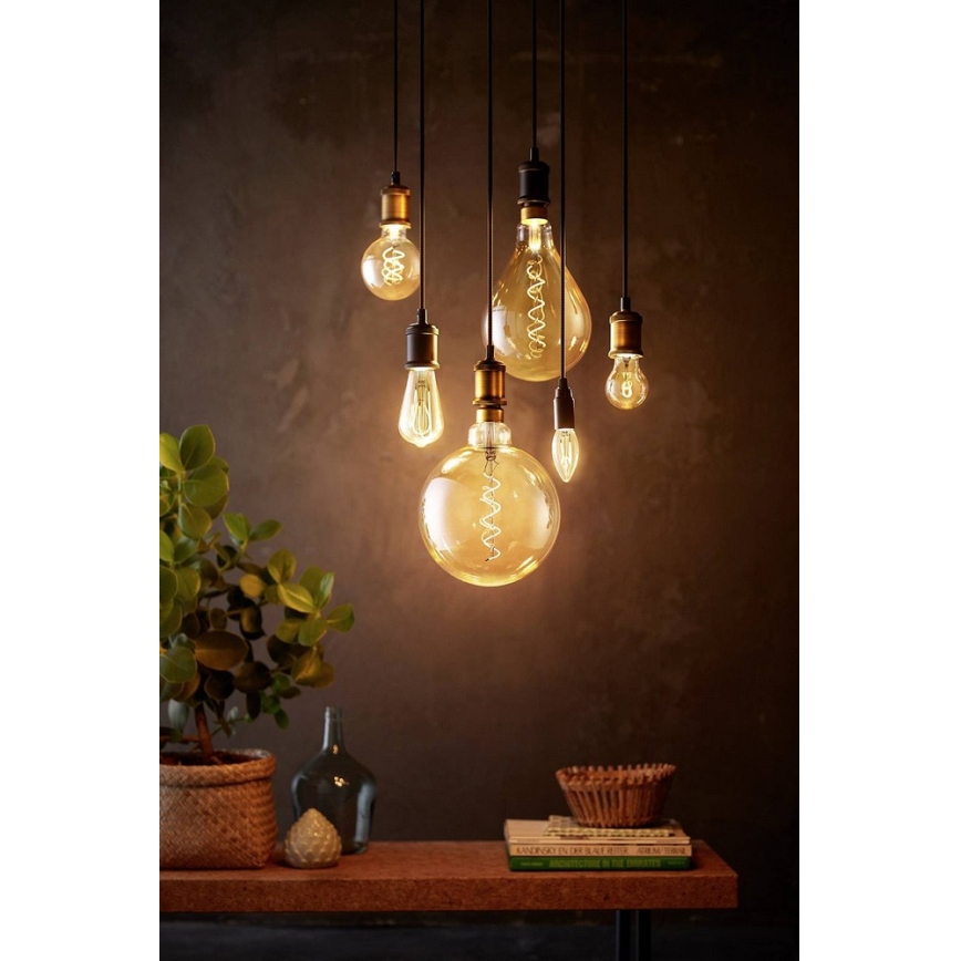 Bec dimmabil LED VINTAGE Philips G200 E27/7W/230V 2000K