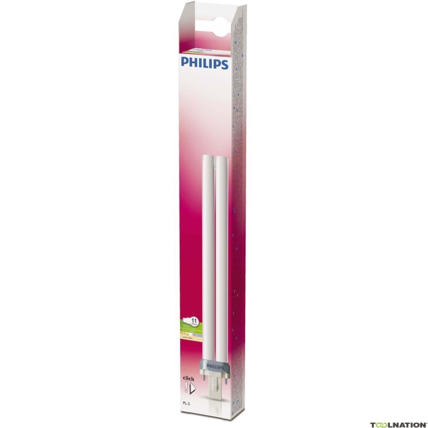 Bec fluorescent compact Philips G23/11W/230V 2700K