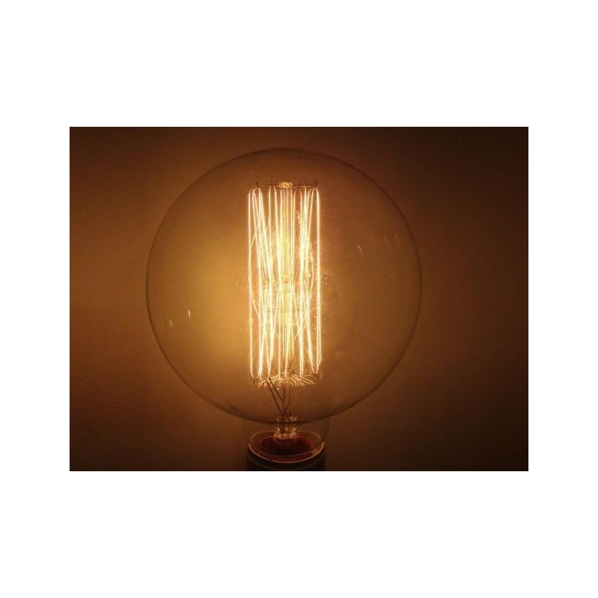 Bec industrial decorativ dimabil SELRED G125 E27/60W/230V 2200K 120 lm