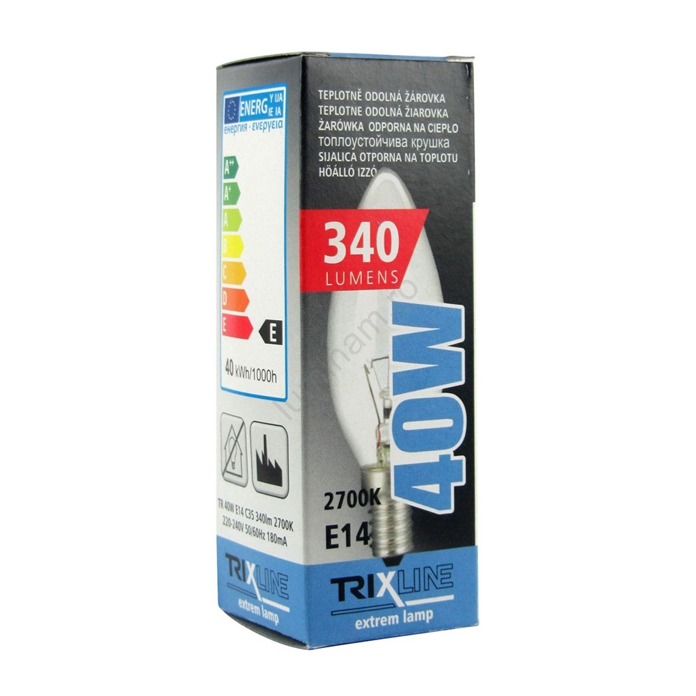 Bec industrial E14/40W/230V | Luminam