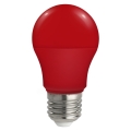 Bec LED A50 E27/4,9W/230V roșu