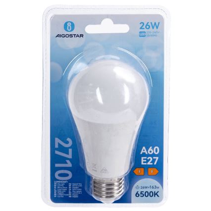 Bec LED A60 E27/26W/230V 6500K - Aigostar