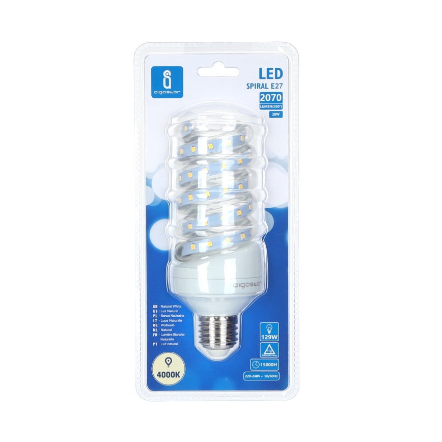 Bec LED Aigostar E27/20W/230V 4000K