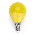 Bec LED Aigostar G45 E14/4W/230V galben