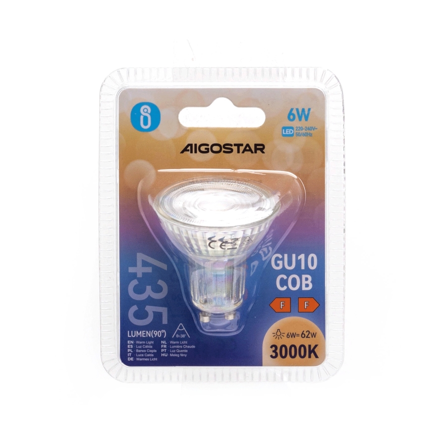 Bec LED Aigostar GU10/6W/230V 3000K