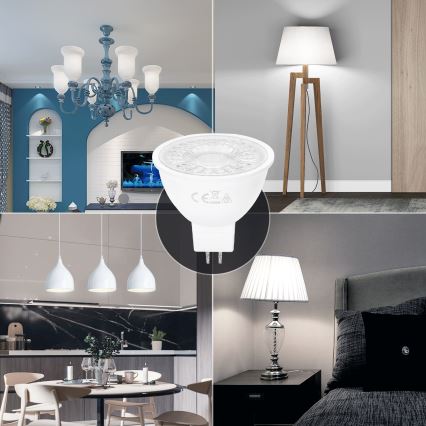 Bec LED Aigostar MR16 GU5,3/6W/12V 6500K