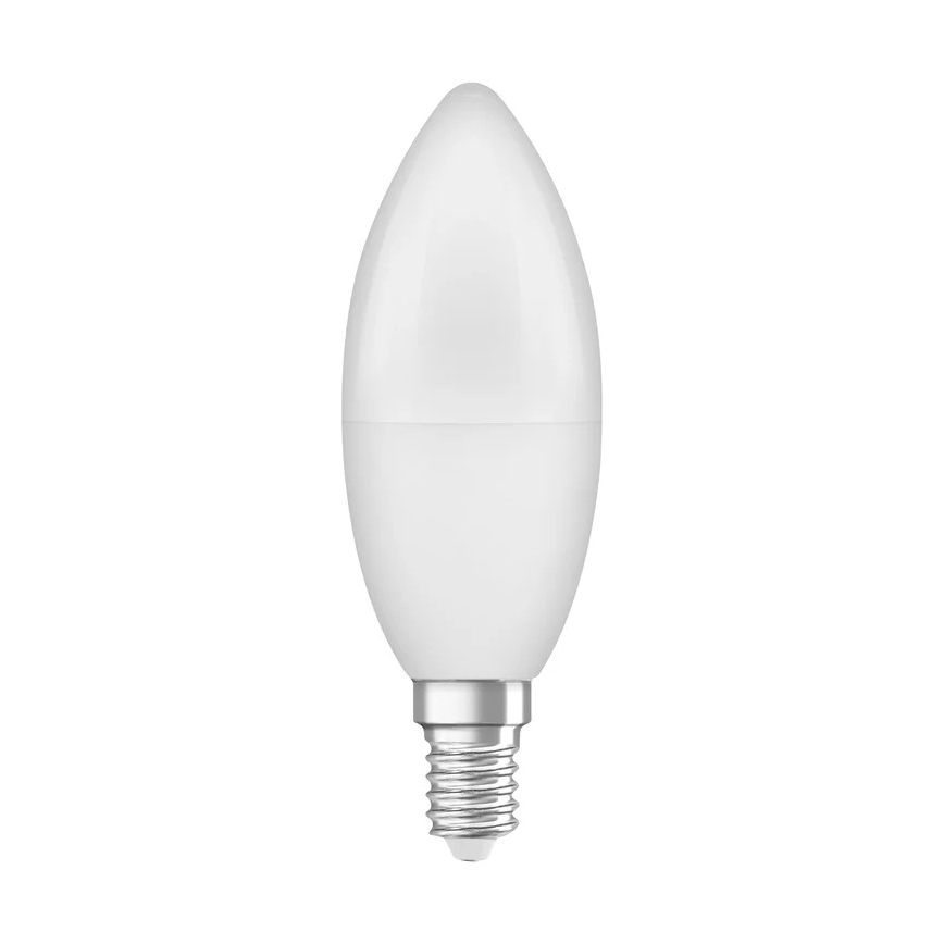 Bec LED B39, E14, 7,5 W, 230 V, 2700 K, din plastic reciclat - Osram