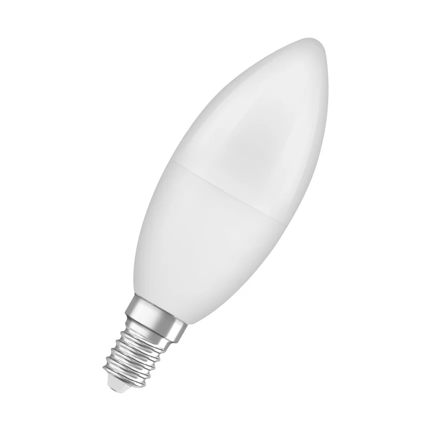 Bec LED B39, E14, 7,5 W, 230 V, 2700 K, din plastic reciclat - Osram