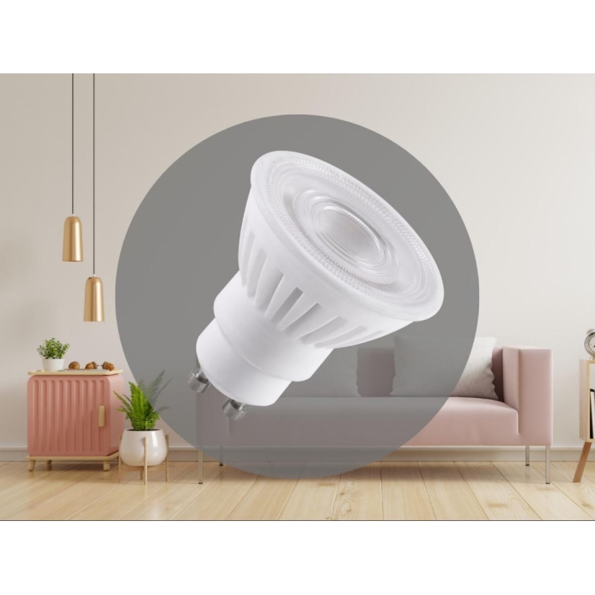 Bec LED ceramic GU10/9,5W/230V 4000K